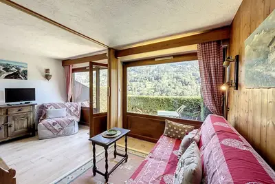 Image de Studio Cabine pour 4 Pers à Deux Pas du Domaine Evasion Megève