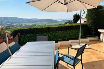 Image de Mas rénové 4 pers, terrasse, piscine, proche plages