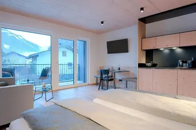 Balkon Apartment 8 / 1. Obergeschoss - Simple Life Apartments Rauris