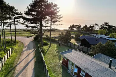 Holiday home on the beach with panoramic view