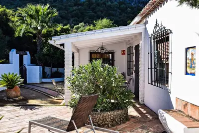 Image de Maison 'El Rancho' avec vue montagne, piscine, Wi-Fi et jardin