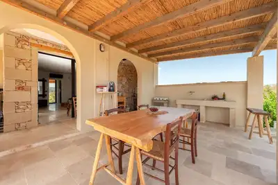 Image de Villa 'La Casa Di Rollo' avec terrasse privée, jardin privé et climatisation