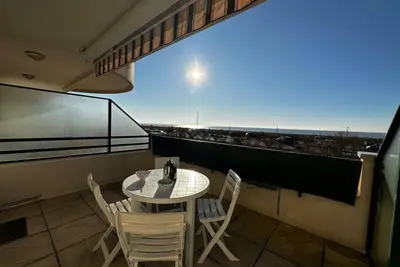 Image de \"Appartement face à l'océan avec terrasse - 5 pers, proche plage et activités, Notre-Dame-de-Monts\"