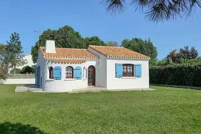 Image de Maison de vacances avec grand jardin et proche plage, 6 pers, chiens bienvenus