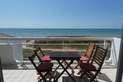Image de Notre-Dame-de-Monts - Appartement 58m² avec 2 chambres, parking, balcon - 4 personnes