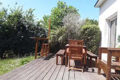 Image de Maison avec jardin à 5 min à pieds de la plage