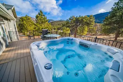 Image de Hot tub! Amazing views, K bed, Bbq, near town & Park