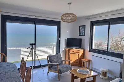 Image de Villa (2 chambres) de la plage, front de mer, plage du débarquement