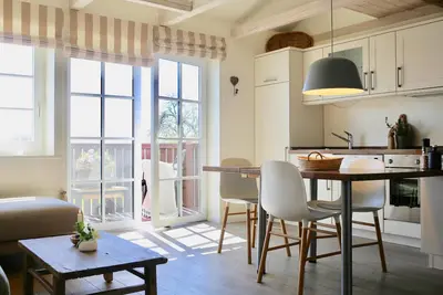 Image de 4-star vacation apartment \"LĂĽttmoor\" in country house style with feel-good character