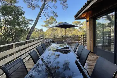 Image de Villa Cap Aupa Cap - Cap-Ferret Le Canon - Villa bois Neuve - 10 personnes