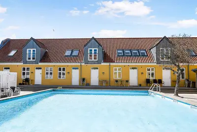 Holiday apartment with pool on Bornholm