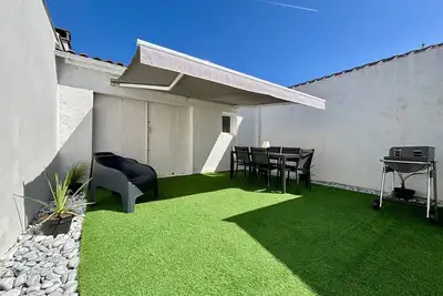 Image de Maison bord de mer à St-Denis-d'Oléron, 6 pers, 3 ch, terrasse, vélos, plage à 2 pas