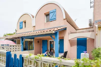 Image de Pavillon 3 pièces dans résidence avec piscine Plage du Grazel