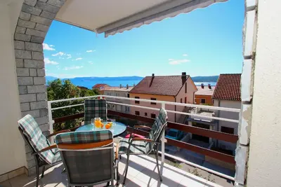 Image de Appartement de vacances Crikvenica pour 1 - 4 personnes avec 1 chambre à coucher - Appartement de va