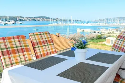Appartement de vacances Seget Donji pour 1 - 4 personnes avec 2 chambres à coucher - Appartement de