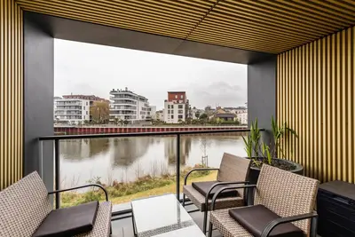 Image de Le Panoramique - Appartement de standing 2 chambres vue Vilaine avec parking