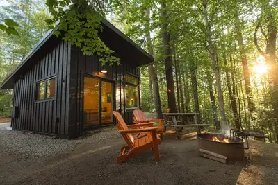 Modern, luxurious cabin in the woods - 21