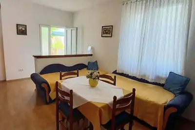Image de Garçonnière avec la terrasse Promajna, Makarska (As-21234-b)
