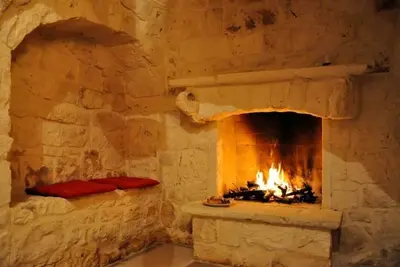 Image de Historic trullo with heated pool, wifi and barbecue.