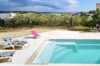 Image de Gite des écureuils, vue mer, piscine privée, parking, climatisation