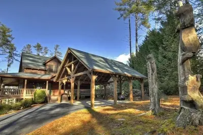 Image de Luxury Blue Ridge Cabin Retreat