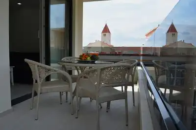 Image de Appartement d'une chambre avec le balcon Promajna, Makarska (A-21213-f)