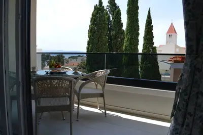 Image de Appartement d'une chambre avec le balcon Promajna, Makarska (A-21213-i)