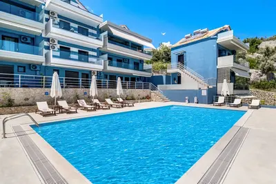 Image de Maison de campagne \"Oceanida Ipothoi\" avec vue sur la mer, Wi-Fi et climatisation