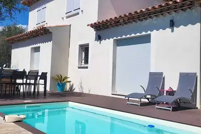 Image de Magnifique villa vue mer avec piscine