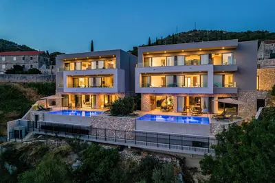 Image de Magnificent Orasac Villa | 5 Bedrooms | Orasac Splendor Villa | Stunning Sea & Island Views | Gym