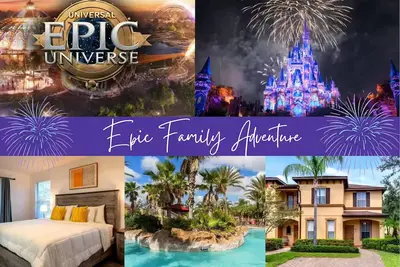 Image de Epic Disney Vacation with LazyRiver Spacious Four Bedroom Townhome