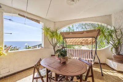 Image de Maison de vacances \"Casa delle Stelle\" avec vue sur mer et terrasses
