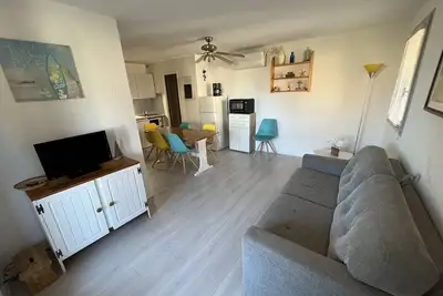 Image de Appartement T2 climatisé, rénové, proche plage, avec terrasse et parking - Port Leucate