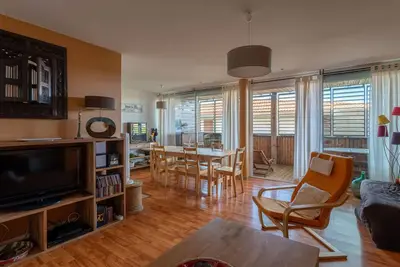 Image de T3 cosy à Biscarrosse Plage, proche océan, terrasse, parking, Wifi