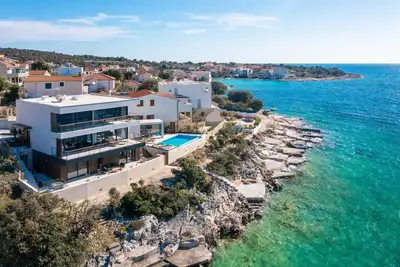 Image de Beachfront Villa Punta Planka with Pool