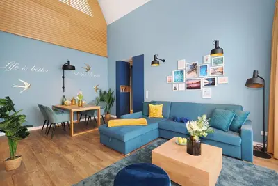 Image de 1-room vacation apartment with balcony facing the lake