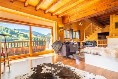 Image de Chalet cosy à La Clusaz, 9 pers, 4 chambres, wifi, proche pistes