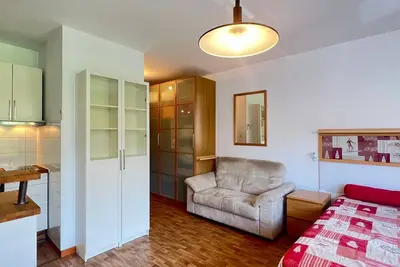 Image de Studio moderne et cosy 3*** avec balcon et wifi à Aix-les-Bains