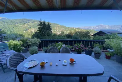Image de Magnifique appartement à la montagne avec grande terrasse
