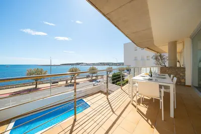Image de Luz: Appartement avec vue sur la mer et piscine communautaire