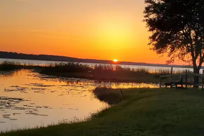 Image de One Bedroom cottage Los Havens [Lost Heaven] right on Lake Kerr - Great Sunsets
