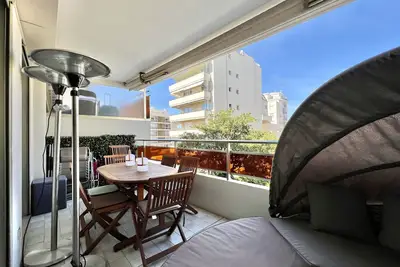 Image de Bel appartement avec terrasse proche Croisette