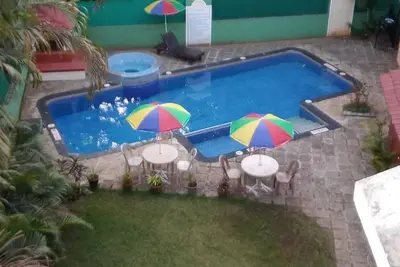 Image de Authentic Goa Home Surrounded by Coconut Palm Trees & Pool at Sandray