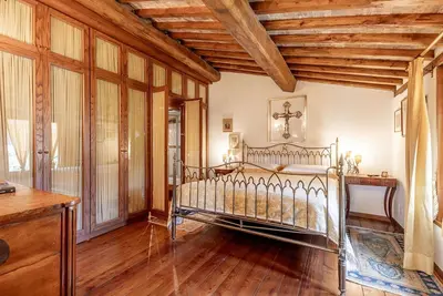 Image de Maison de vacances avec climatisation, Wifi, piscine privée, Tv, patio, vue panoramique, parking