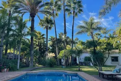 Image de Villa in a palm tree plantation