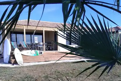 Image de Chalet dans les landes à 10 min des plages de Capbreton, résidence paisible