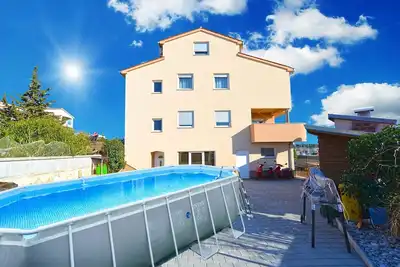 Image de Appartement de deux chambres avec le balcon et la vue sur le mer Vodnjan, Fazana (A-21040-a)