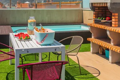 Image de Appartement 3 étages avec terrasse et piscine, à 250 m de la plage de Palamós
