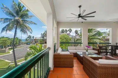 Oceanview Villa in Gated Beachfront Community w/ Full Backup Generator & Cistern