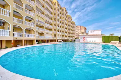 Image de Appartement de vacances 'Barlovento I' avec vue sur la mer, terrasse, piscine partagée et Wi-Fi